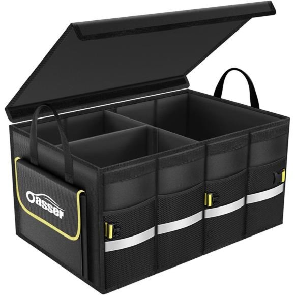 Car Trunk Organizer, Collapsible Waterproof Multi Compartments Car Organizer - Picture 1 of 7